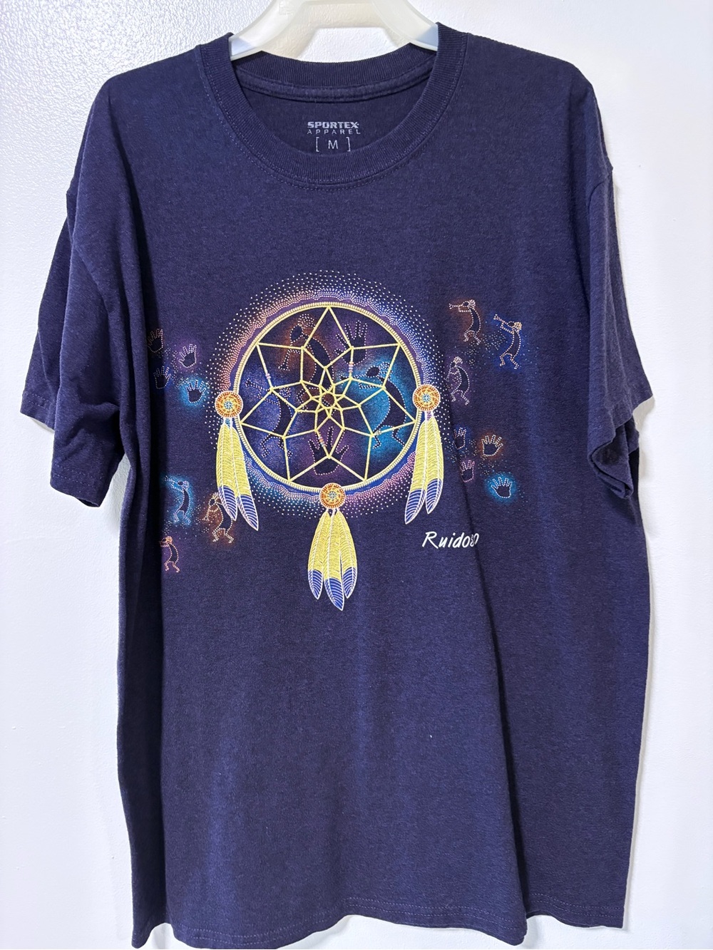 Sportex Purple Dreamcatcher Graphic Short Sleeve Tee from Ruidoso, NM